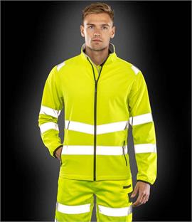 Result Genuine Recycled Printable Safety Soft Shell Jacket